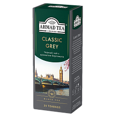 2424 Чай Классик Грей со вкусом и ароматом бергамота, с ярлыком 25х1,9г